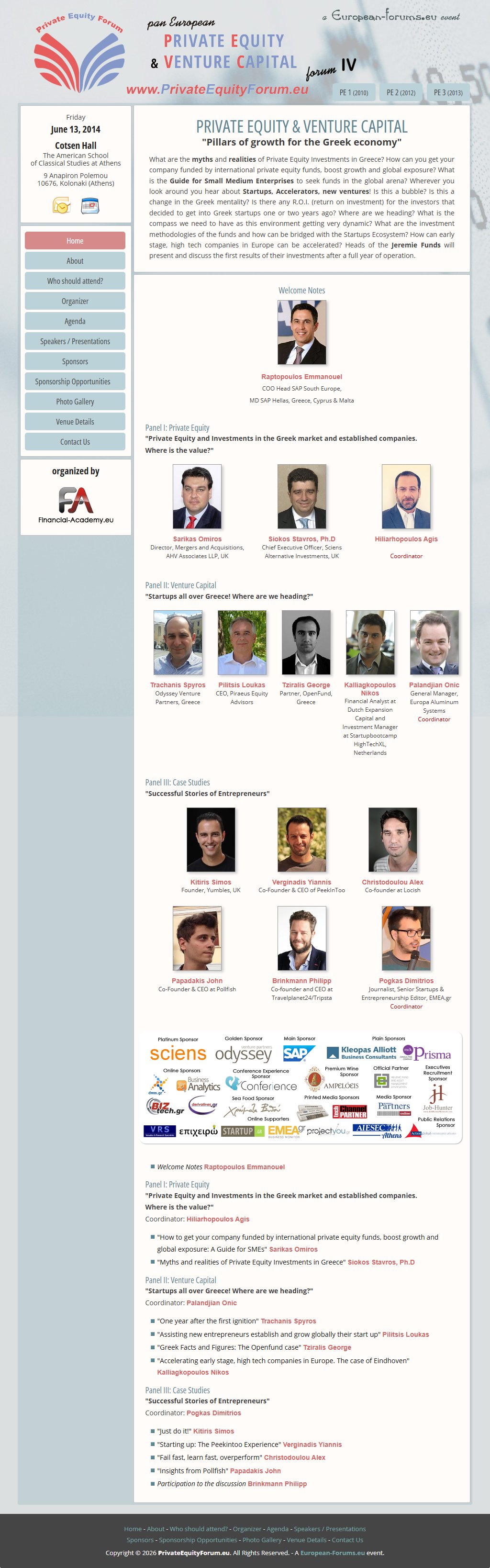 Private Equity Forum IV