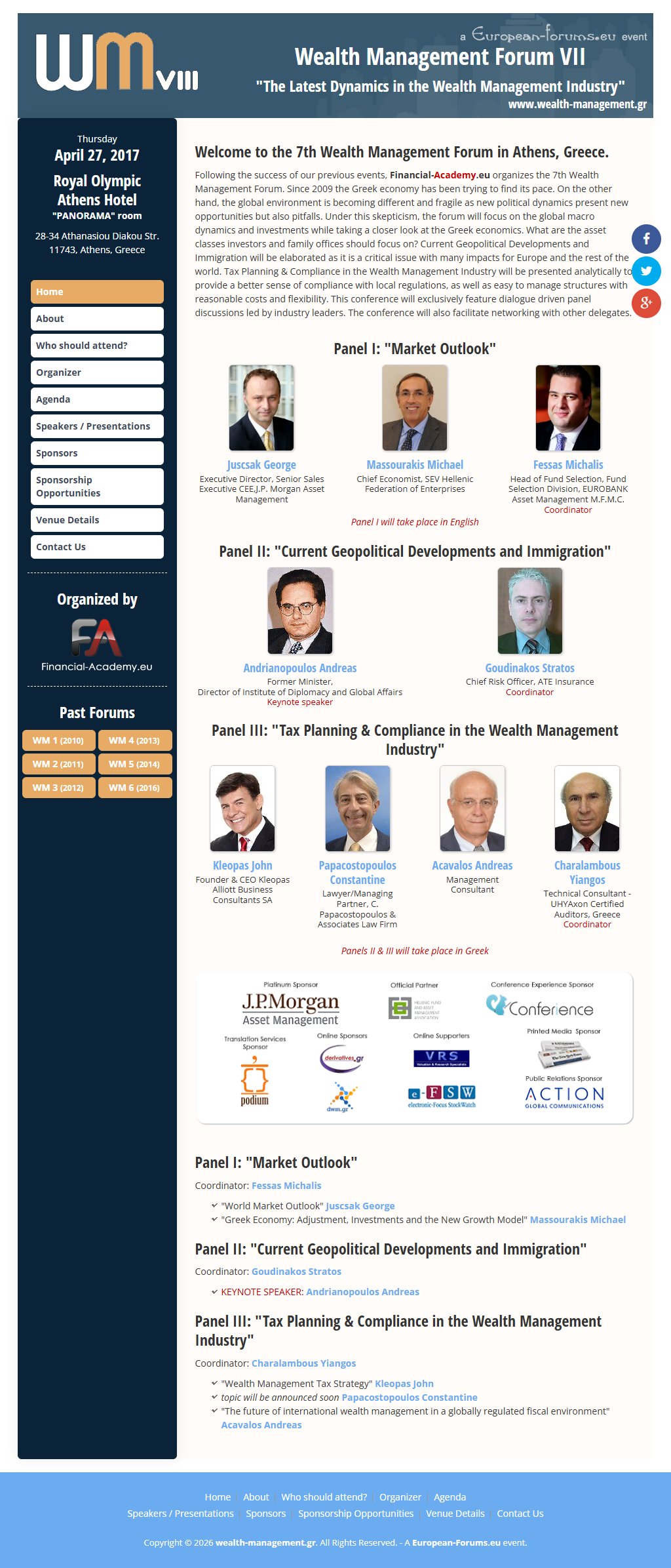 Wealth Management VII
